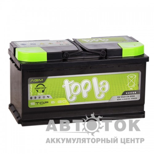 Автомобильный аккумулятор Topla AGM Stop-n-Go 95R 850A  114090