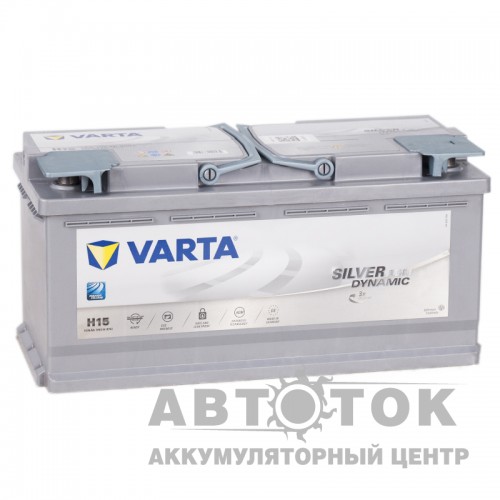 Автомобильный аккумулятор Varta Silver Dynamic AGM H15 105R Start-Stop 950A