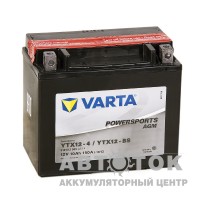 Varta FUNSTART AGM 10 Ач 150А 152x88x131 П.П. 510012009, YTX12-4 сухозар.