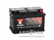 Автомобильный аккумулятор YUASA YBX3000 71R низ. 650А  YBX3100