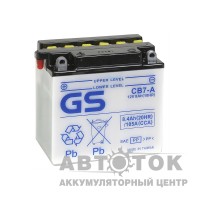 GS CB7-A YB7-A - 8 Ач 105A 136x76x136 П.П. Heavy Duty сух.зар. без компл GS YUASA