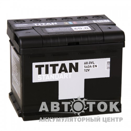 Автомобильный аккумулятор Titan Standart 60R 540A