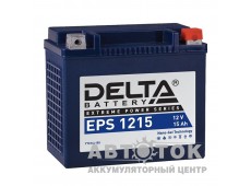 Мотоаккумулятор Delta EPS 1215 15 Ач, 220А 149x87x144 YTX14L- ВS О.П.