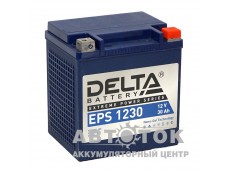 Мотоаккумулятор Delta EPS 1230 24 Ач, 350А 166x130x175 YTX30HL-BS, YTX30L-B, YTX30L О.П.