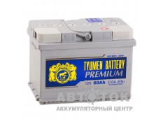 Автомобильный аккумулятор Tyumen  Premium 61 Ач О.П. низ. 540A