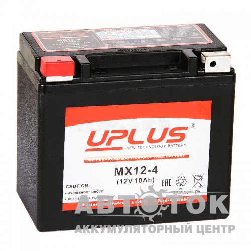 Автомобильный аккумулятор Uplus Power Sport 10 Ач 180А П.П. YTX12  MX12-4