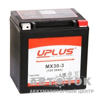 Uplus Power Sport 30 Ач 440А О.П. GYZ32HL/YB30L-B/YIX30L 166x131x175 MX30-3