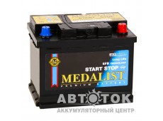 Автомобильный аккумулятор Medalist EFB 56219 62 Ач О.П. 650А