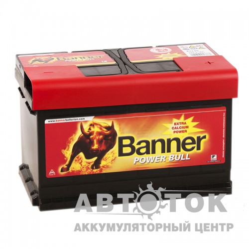 Автомобильный аккумулятор BANNER Power Bull 72 09 72R 660A