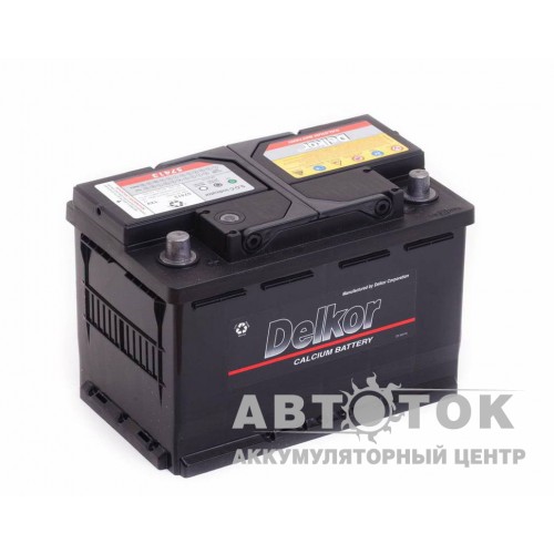 Автомобильный аккумулятор Delkor 57413 74L 680A