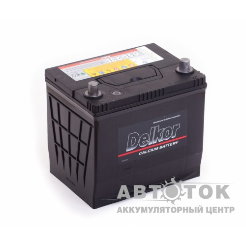 Автомобильный аккумулятор Delkor 65D23L 60R 520A