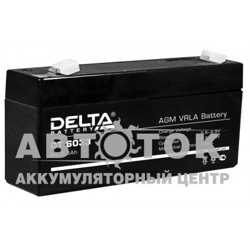 Автомобильный аккумулятор UPS Delta DT 6033 125 3.3A