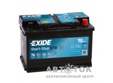 Exide Start-Stop EFB 70R 720А  EL700