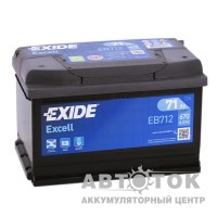 Exide Excell 71R 670A  EB712