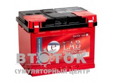 Автомобильный аккумулятор E-LAB 6ст-60 п.п. 580А