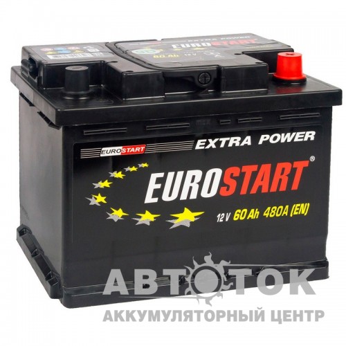 Автомобильный аккумулятор EUROSTART Extra Power 60R 520A