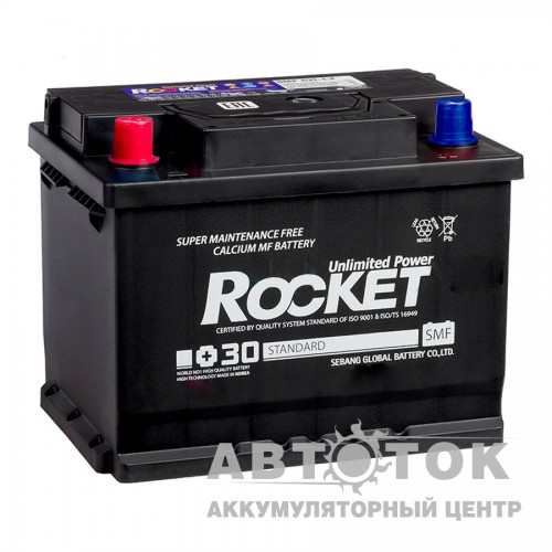 Автомобильный аккумулятор Rocket 66 п.п.(SMF 66R-L2)