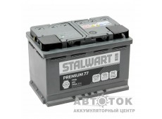 Автомобильный аккумулятор STALWART Premium 77 п.п. 770А