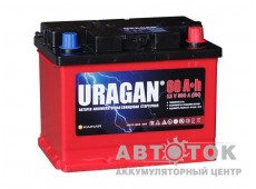 Автомобильный аккумулятор URAGAN 60R 500A